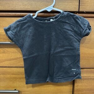 Gray Label Stylish Black Kids' Short Sleeve Tee